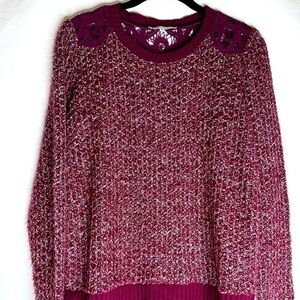 Miss Me burgundy sweater